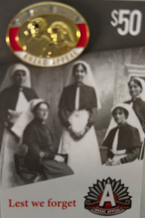 Our Anzac Nurses Lapel Pin